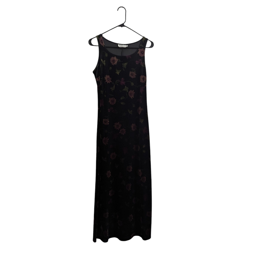Floral Black Dress by CDC